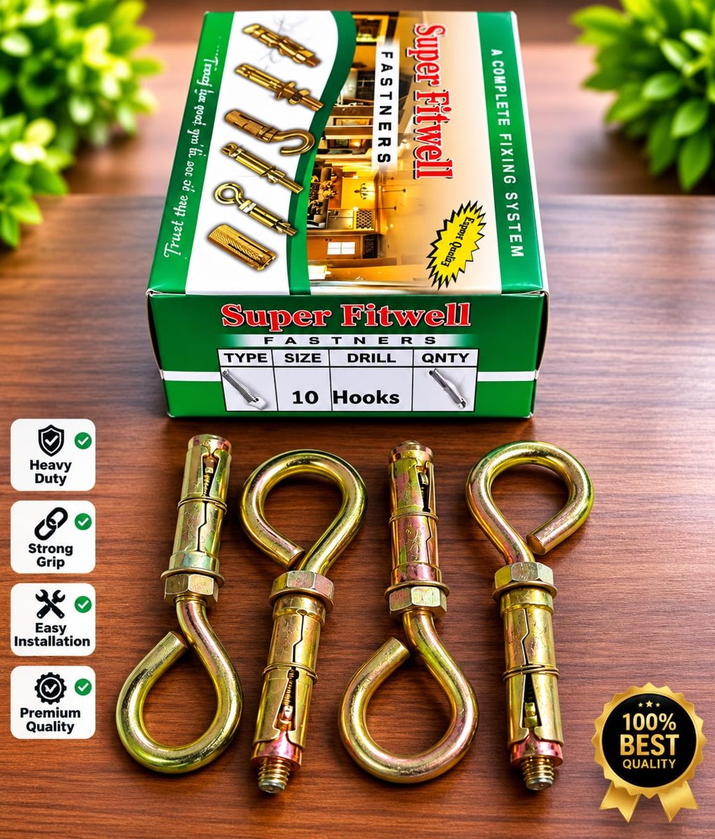 FASTNER 10 mm Hook Type
