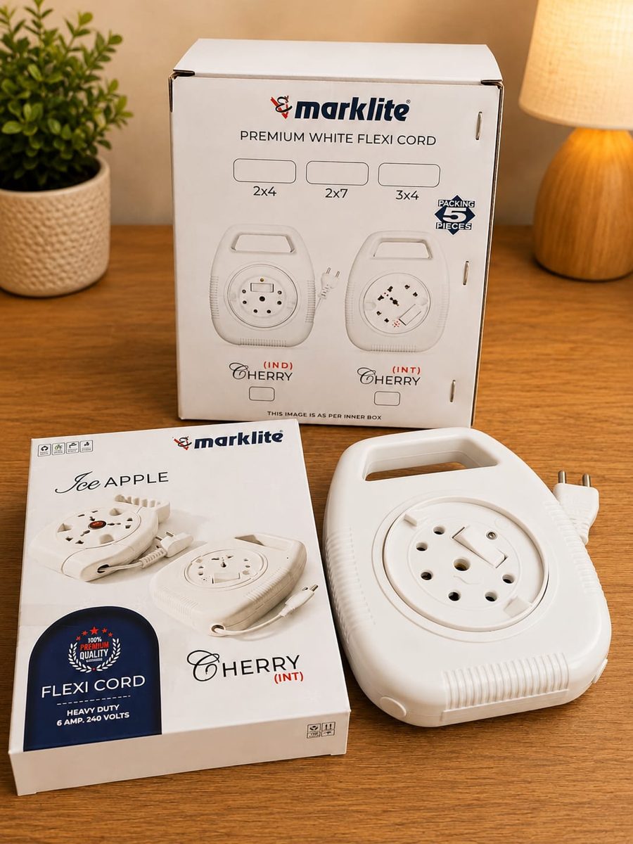 MARKLITE 2X4 mtr EXTENSION CORD CHERRY