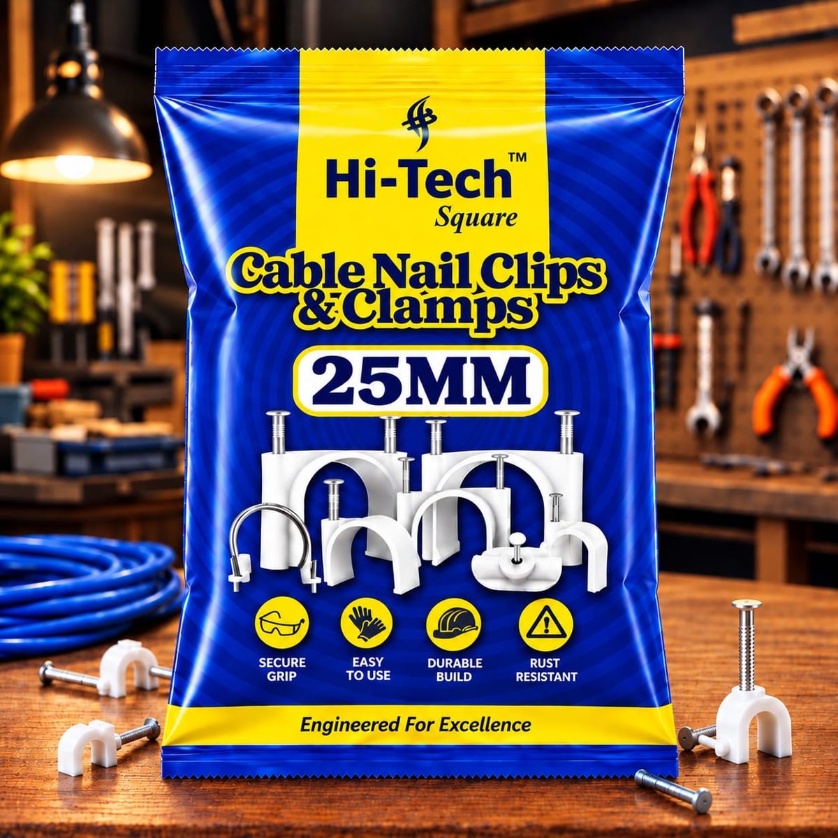 25 mm Cable Circle Clip HI-TECH