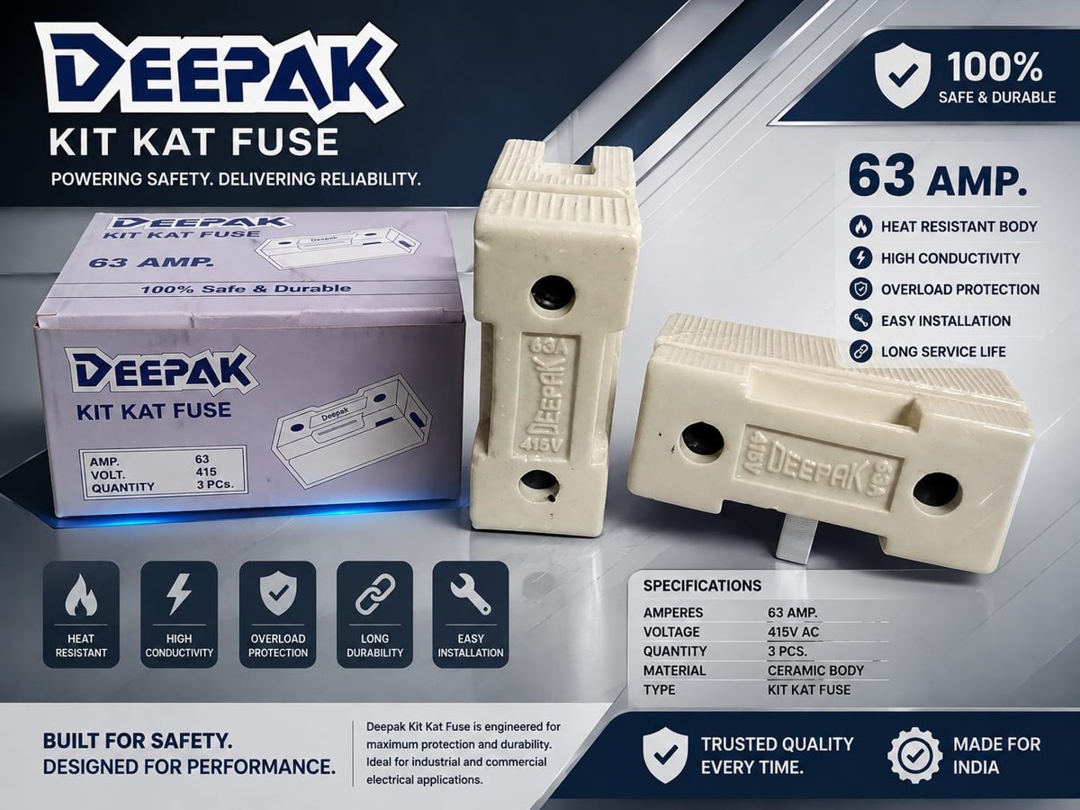 Deepak 63 Amp 415V Kit Kat Fuse
